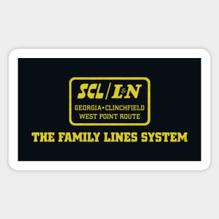 The Family Lines System Railroad Sticker